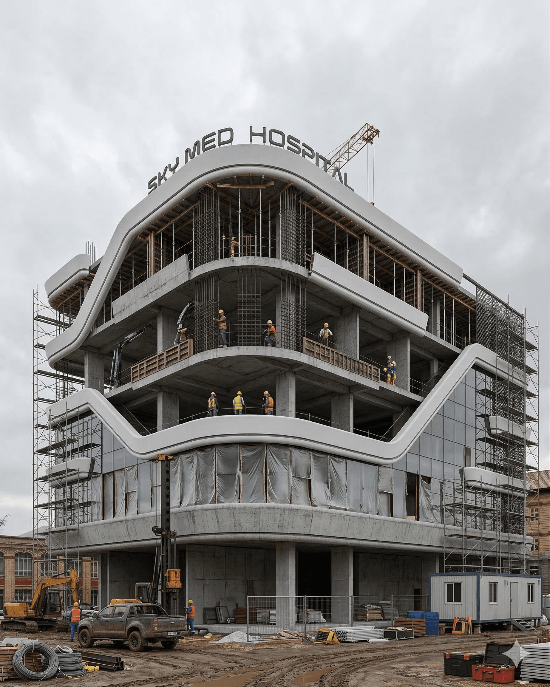 Sky Med Hospital — Under Construction